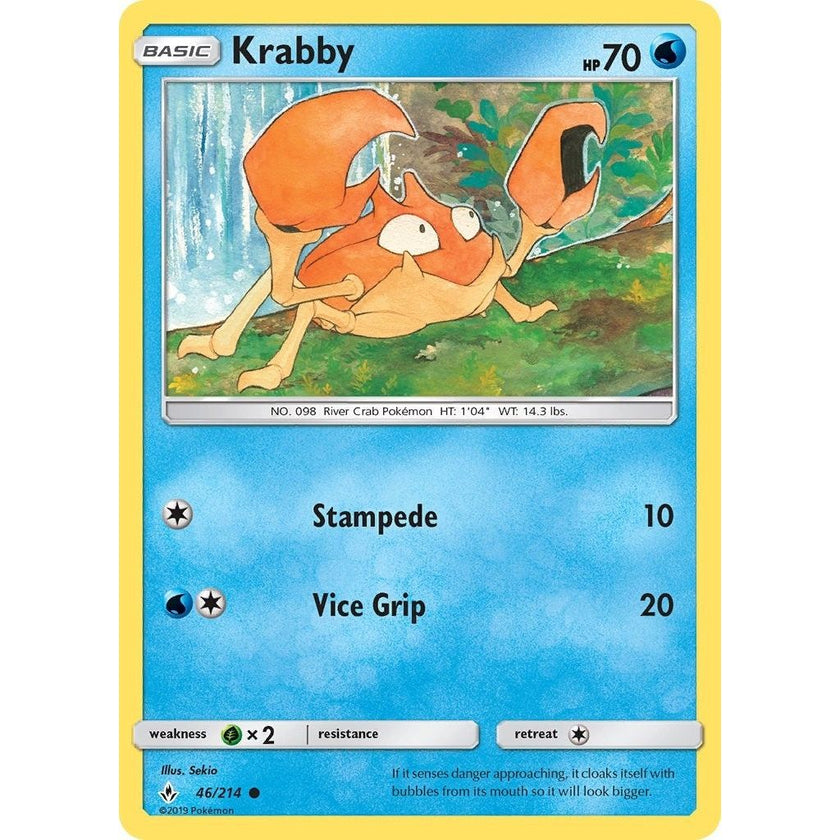 Krabby (46/214) (SM10)