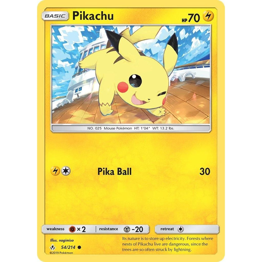 Pikachu (54/214) (SM10)