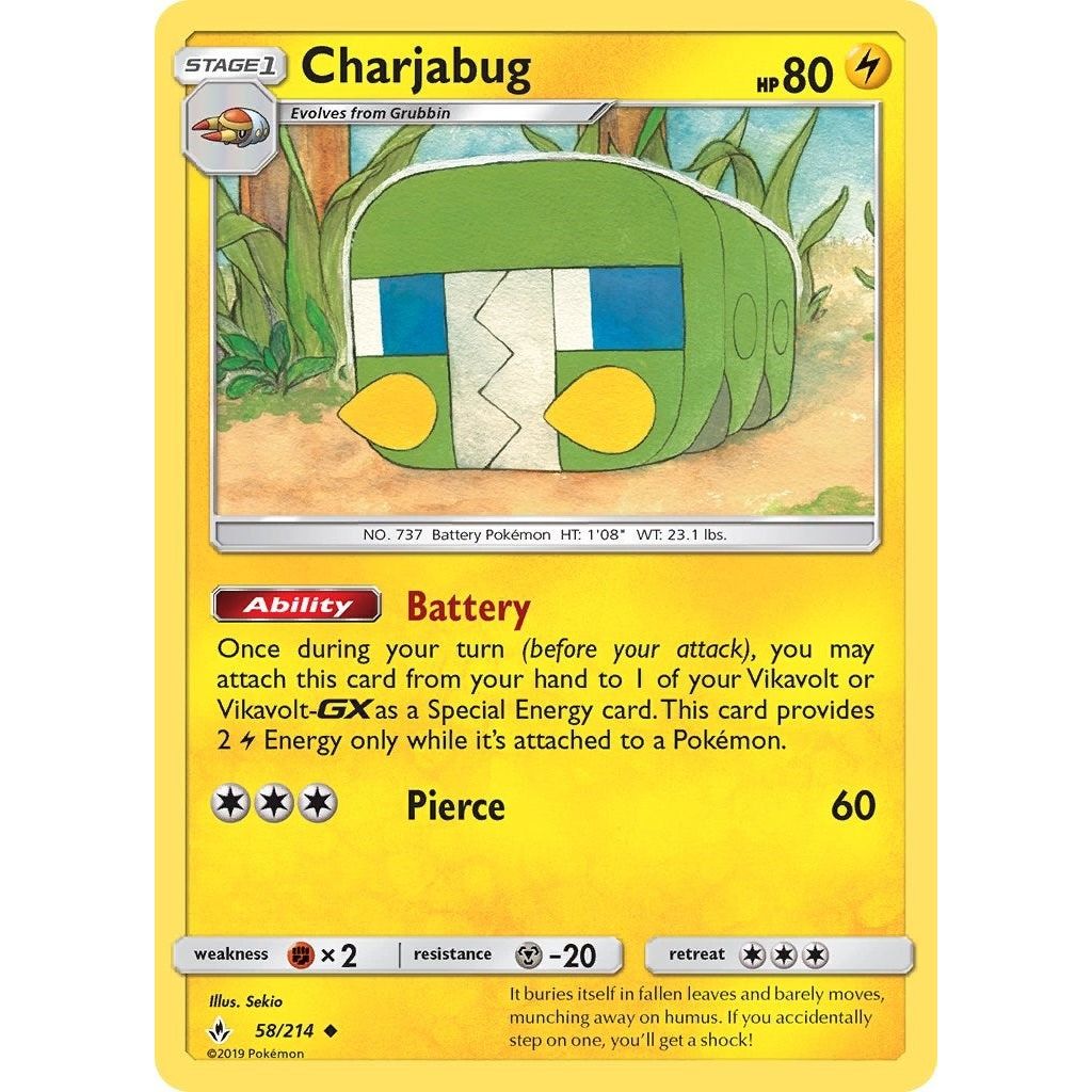 Charjabug (58/214) (SM10)