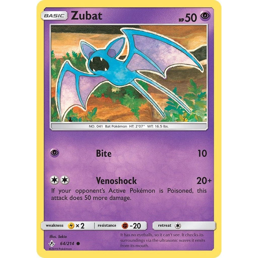 Zubat (64/214) (SM10)