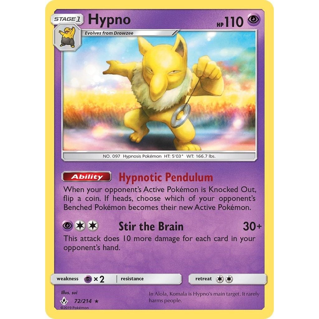 Hypno (72/214) (SM10)