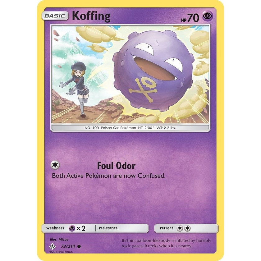 Koffing (73/214) (SM10)