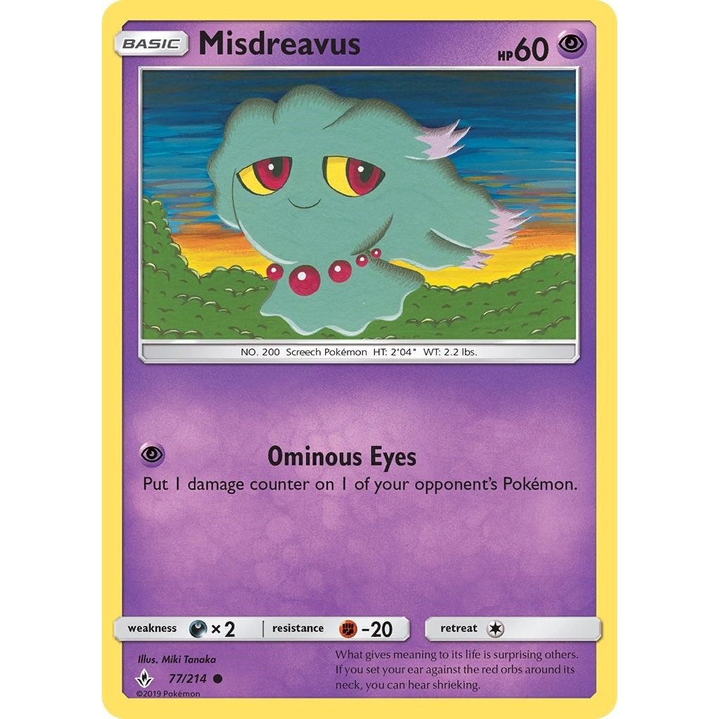 Misdreavus (77/214) (SM10)