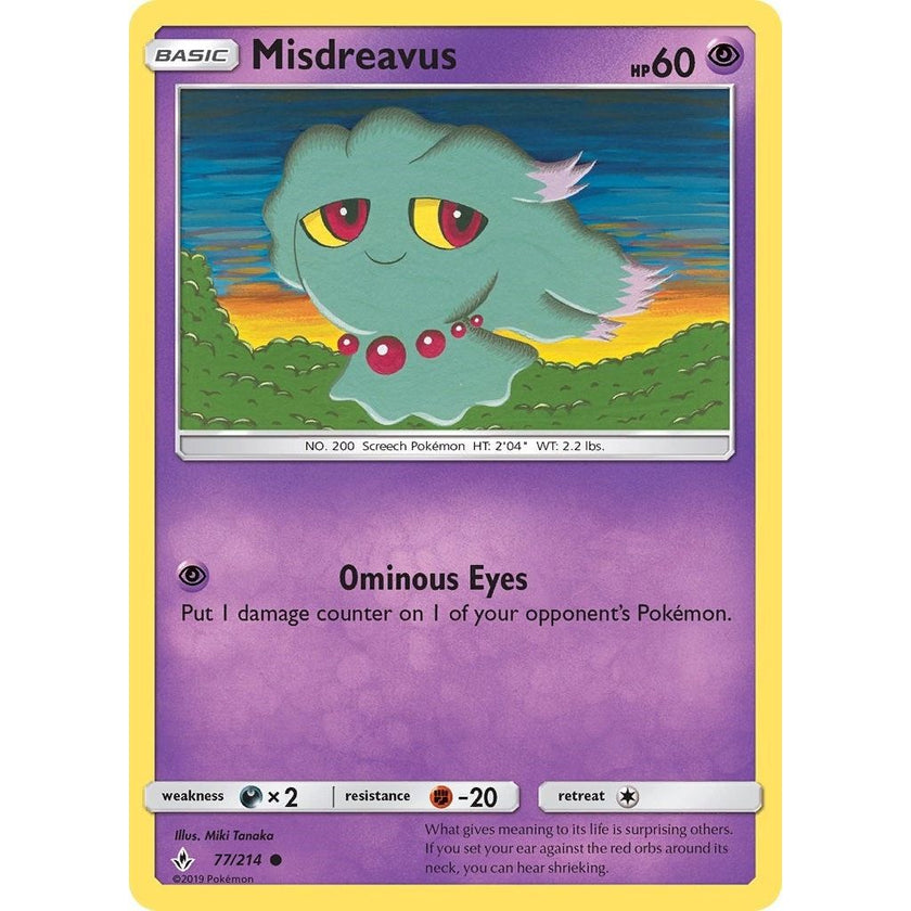 Misdreavus (77/214) (SM10)