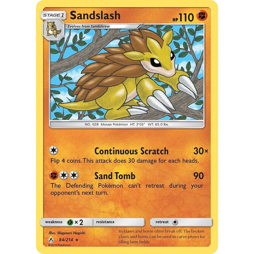Sandslash (84/214) (SM10)
