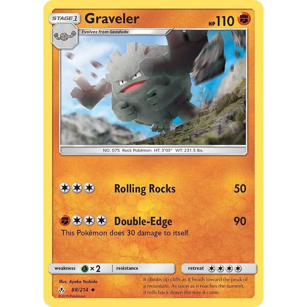 Graveler (88/214) (SM10)