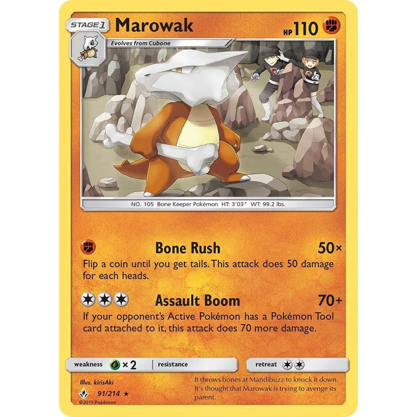 Marowak (91/214) (SM10)