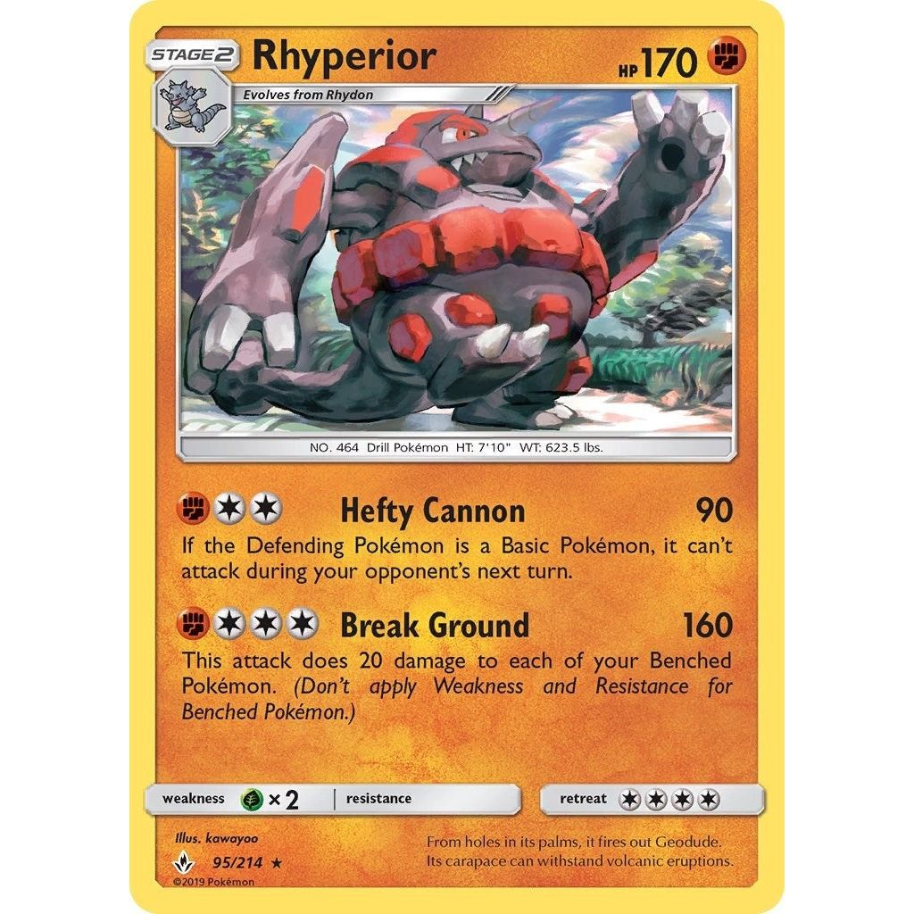 Rhyperior (95/214) (SM10)