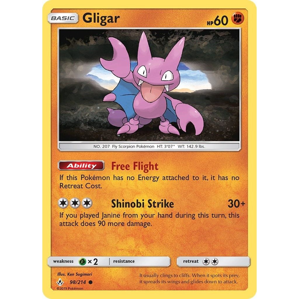 Gligar (98/214) (SM10)