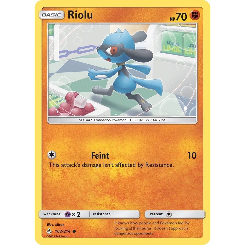Riolu (102/214) (SM10)