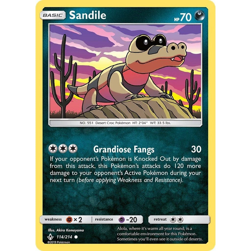 Sandile (114) (114/214) (SM10)