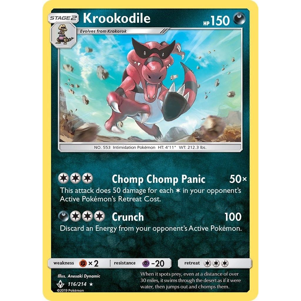 Krookodile (116/214) (SM10)