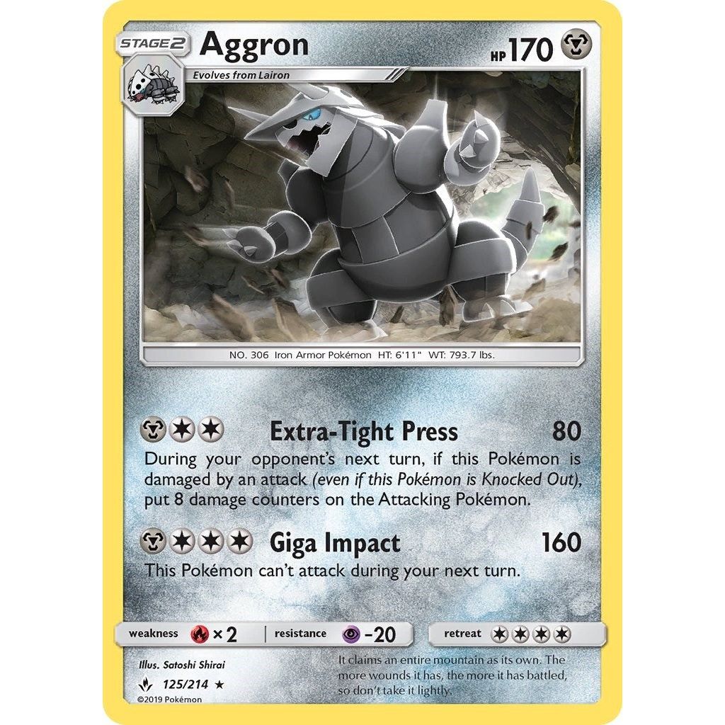 Aggron (125/214) (SM10)