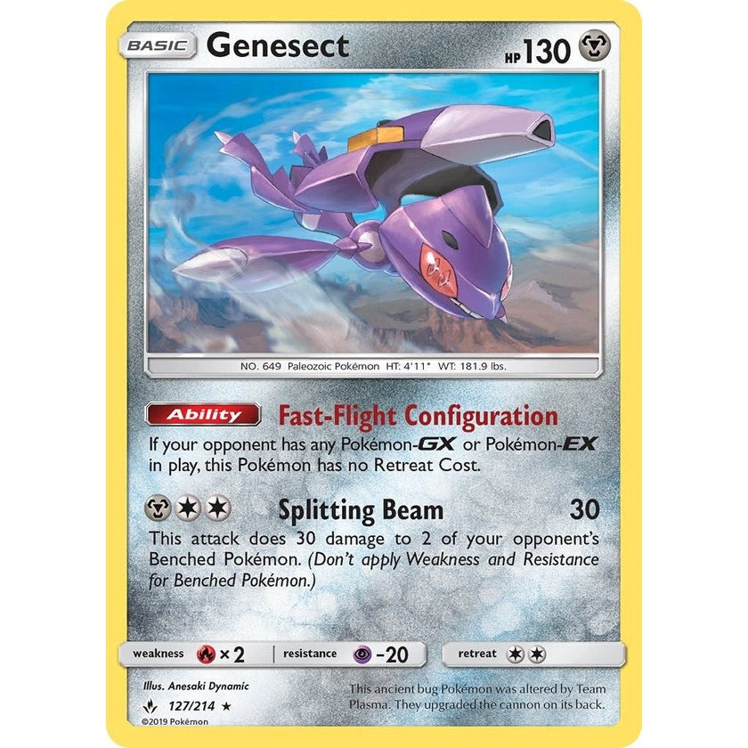 Genesect (127/214) (SM10)