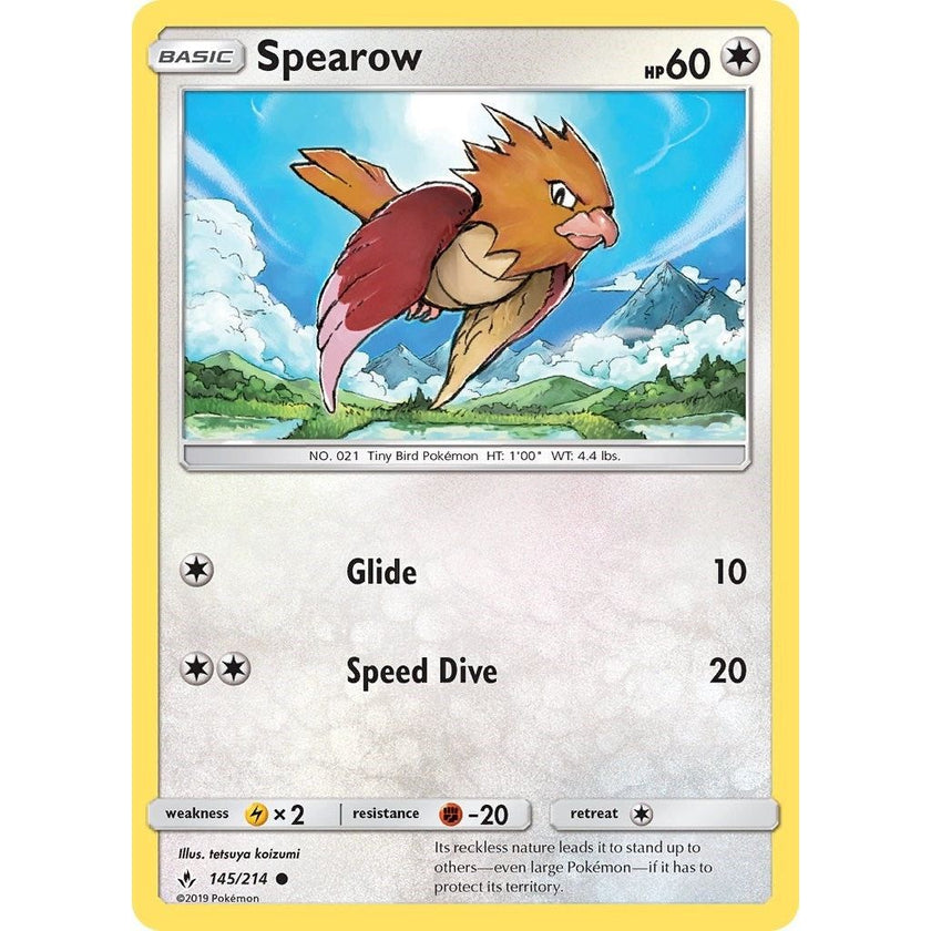Spearow (145/214) (SM10)