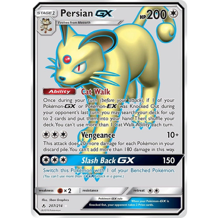 Persian GX (Full Art) (207/214) (SM10)