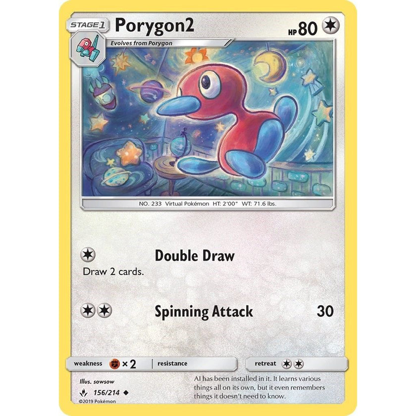 Porygon2 (156/214) (SM10)