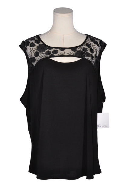 89TH & MADISON Women Blouses Regular fit in Black - 3XL