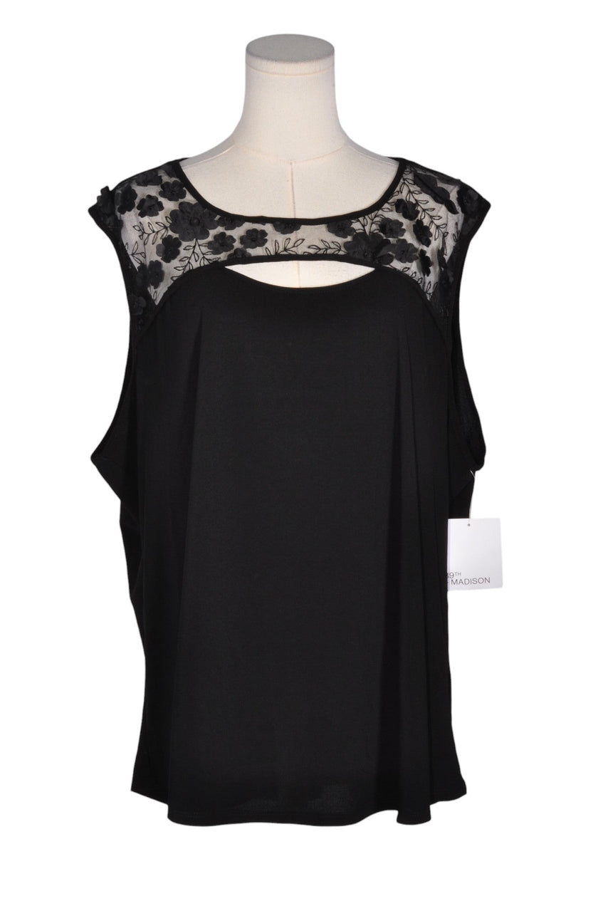 89TH & MADISON Women Blouses Regular fit in Black - 3XL