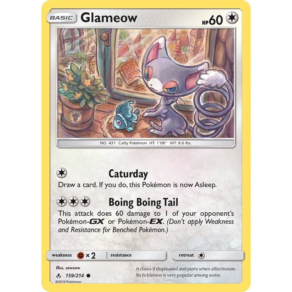 Glameow (159/214) (SM10)