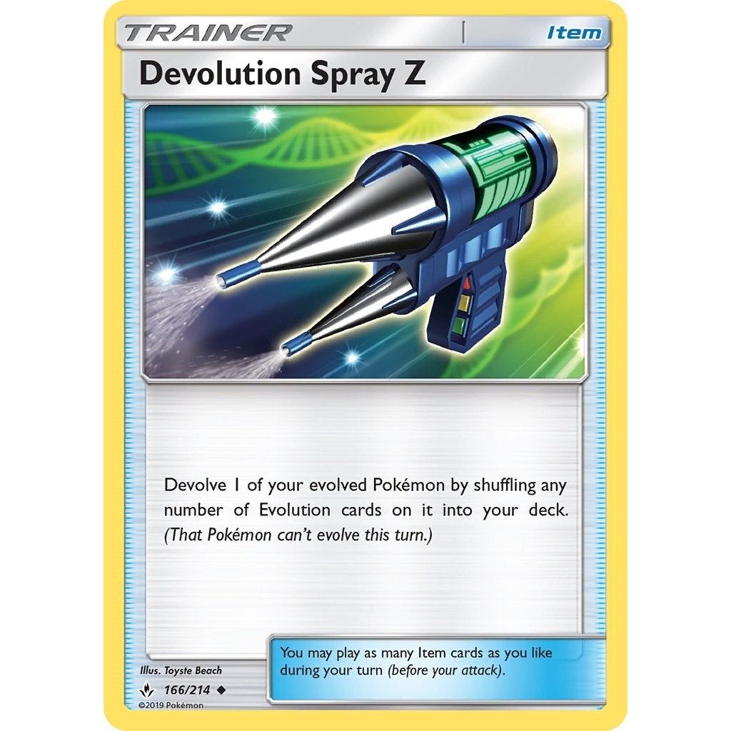 Devolution Spray Z (166/214) (SM10)
