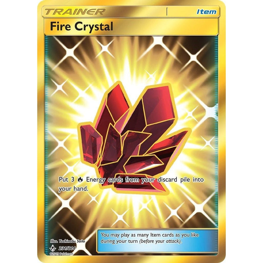 Fire Crystal (Secret) (231/214) (SM10)