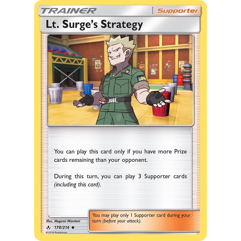 Lt. Surge's Strategy (178/214) (SM10)