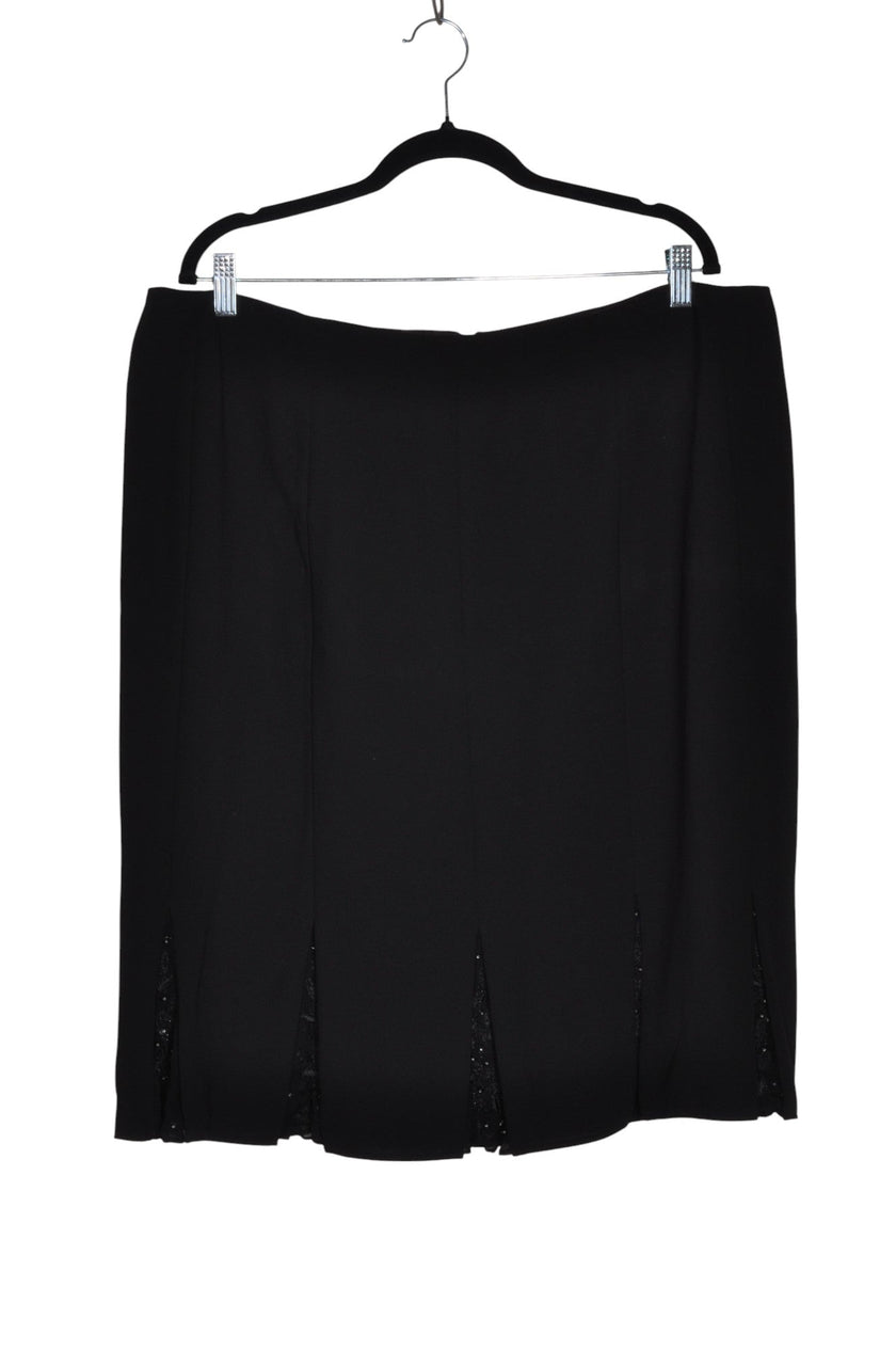 TAHARI Women Casual Skirts Regular fit in Black - 18
