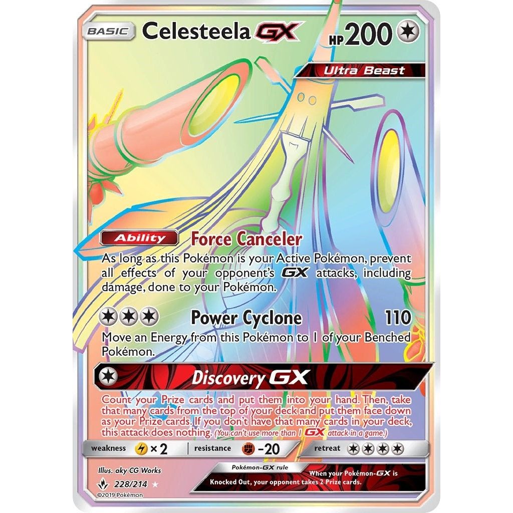 Celesteela GX (Secret) (228/214) (SM10)