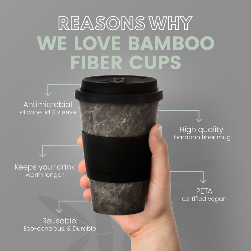Future is Bamboo - Onyx Marble Cup - The Future Is Bamboo