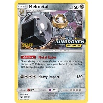 Melmetal - SM181 (Prerelease) [Staff] (SM181) (SMP)