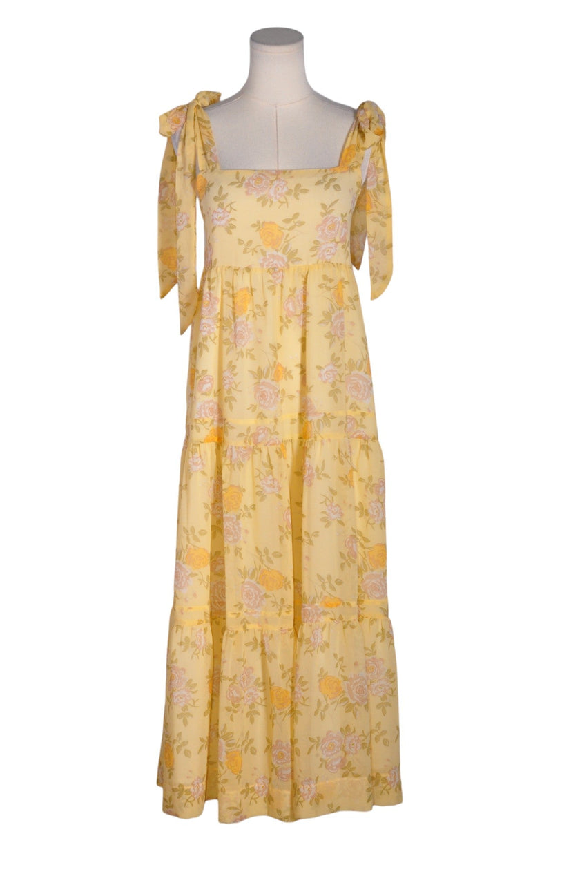 EN SAISON Women Maxi Dresses Regular fit in Yellow - S