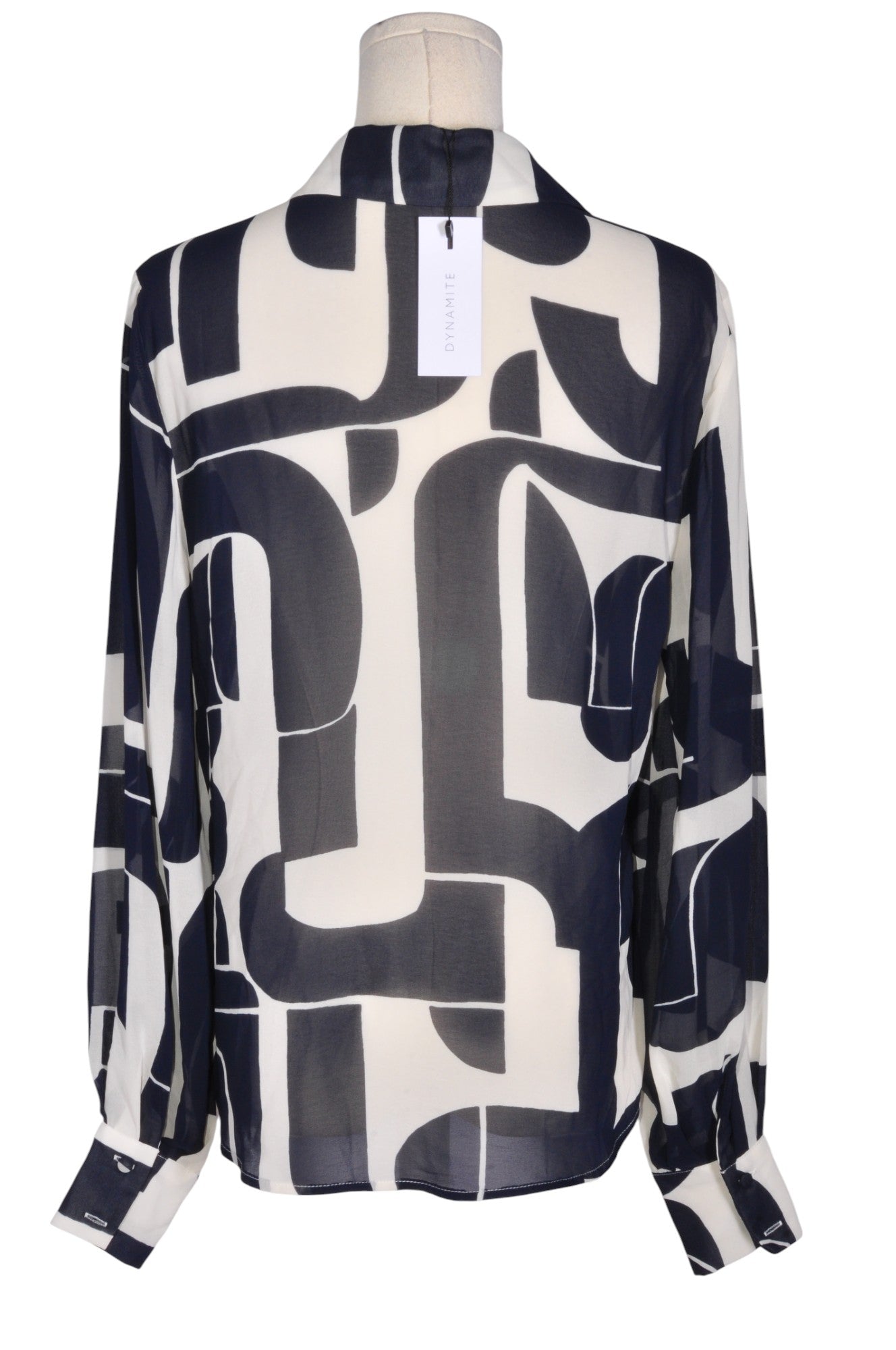 DYNAMITE Women Button Down Tops Regular fit in Blue - S