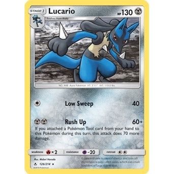 Lucario - 126/214 (SM Unbroken Bonds) (126/214) (PR)