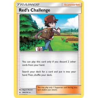Red's Challenge - 184/214 (SM - Unbroken Bonds) (184/214) (PR)
