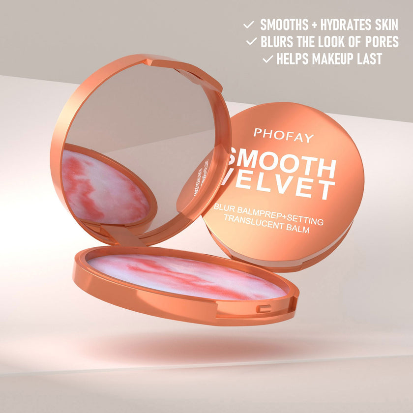 PHOFAY Waterproof Oil Control Setting Cream – Matte Finish Makeup Balm (10g)