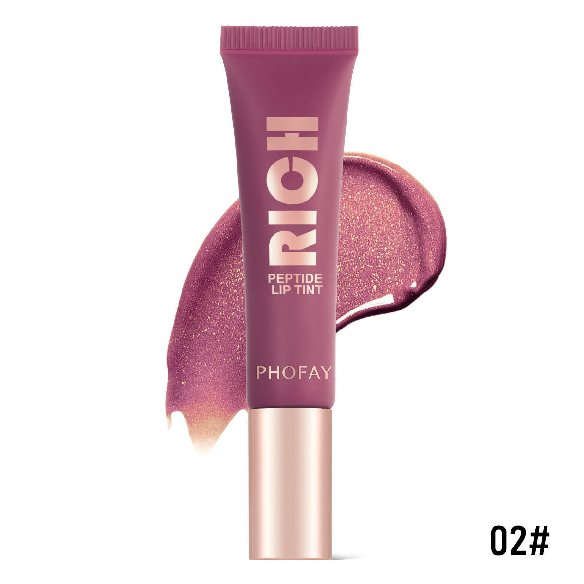 PHOFAY Peptide Lip Tint – Long-Lasting Colour & Moisture, 14ml (6 Shades + Set)