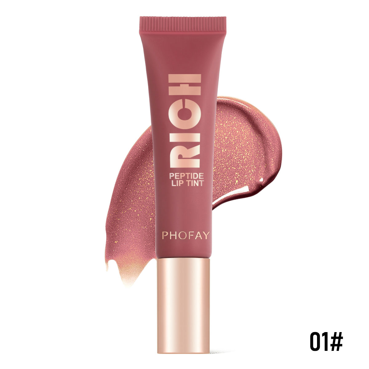 PHOFAY Peptide Lip Tint – Long-Lasting Colour & Moisture, 14ml (6 Shades + Set)