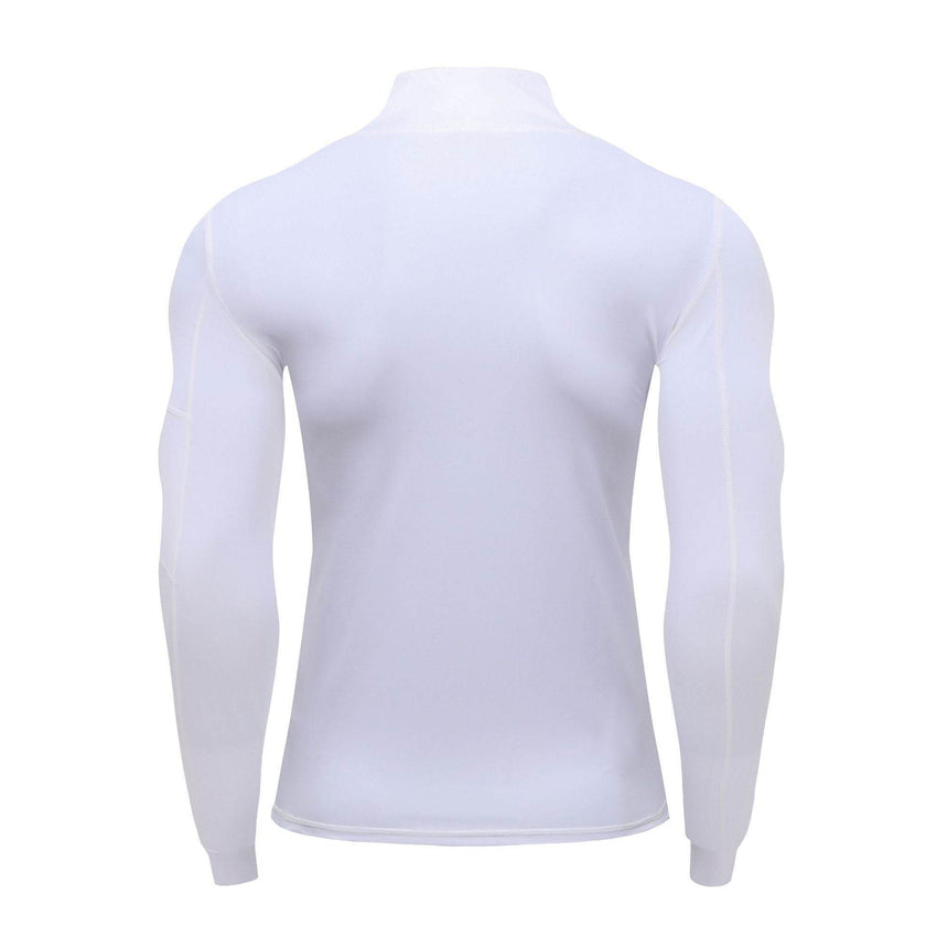 Outdoor Muscle Fitted Tactics Workout T-shirt Long Sleeve Sports Quick-drying top