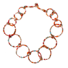Beaded Hoop Necklace