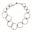 Beaded Hoop Necklace