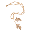 Beaded Leaf Necklace