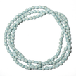 Extra Long Fabric Ball Necklace