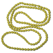 Extra Long Fabric Ball Necklace