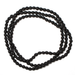 Extra Long Fabric Ball Necklace