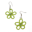 Beaded Flower Earrings