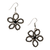 Beaded Flower Earrings