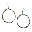 Beaded Hoop Earring