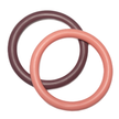 Set Of 2 Tonal Resin Bangles