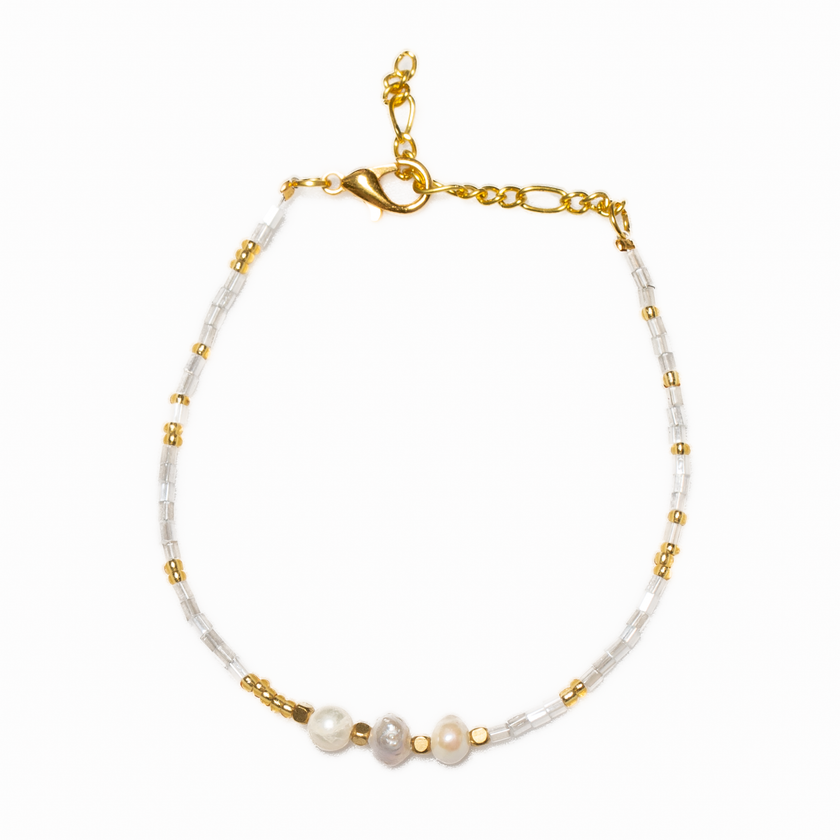 Triple Pearl Bracelet
